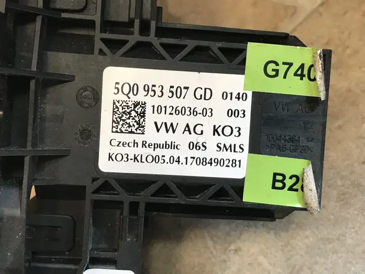 Volkswagen Golf VII (2013 - 2019) 5Q0953507 Контактное кольцо SRS — фото 7