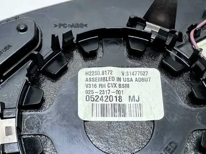 Volvo XC40 (2017 - ) 31477527 Элементы бокового зеркала — фото 2