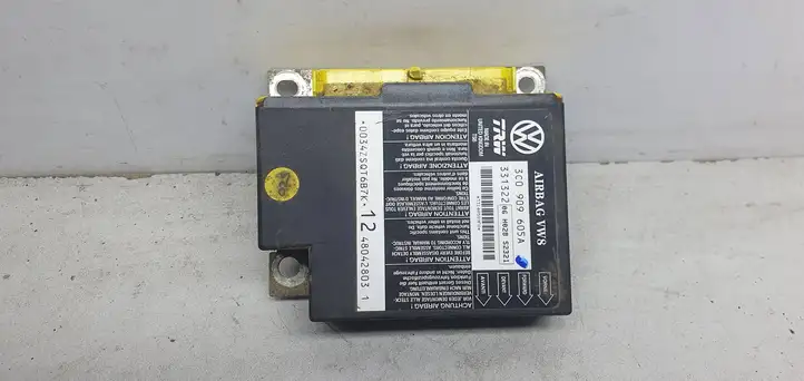 Volkswagen PASSAT B6 (2005 - 2010)  3C0909605A Блок управления надувных подушек