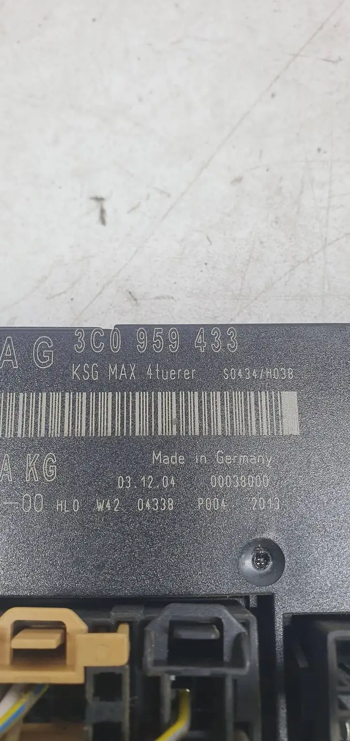 Volkswagen PASSAT B6 (2005 - 2010) 3C0959433 Модуль комфорта — фото 3