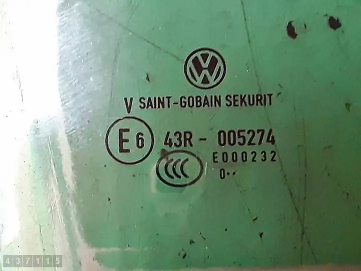Volkswagen PASSAT CC (2008 - 2012) E643R005274 Стекло задней двери — фото 3