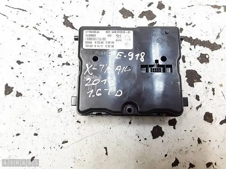Nissan X-Trail T32 (2014 - 2021)  277604BE3A Блок управления кондиционера воздуха / климата/ печки (в салоне)