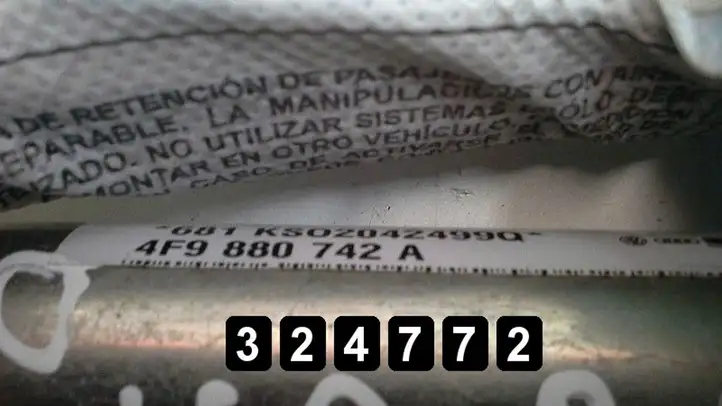 Audi A6 S6 C6 4F (2004 - 2008) 4F9880742A Боковая подушка безопасности шторка — фото 2