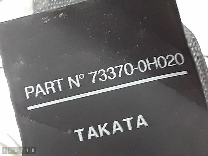 Toyota Aygo AB40 (2014 - 2018) 733600H020 Задний ремень безопасности — фото 4
