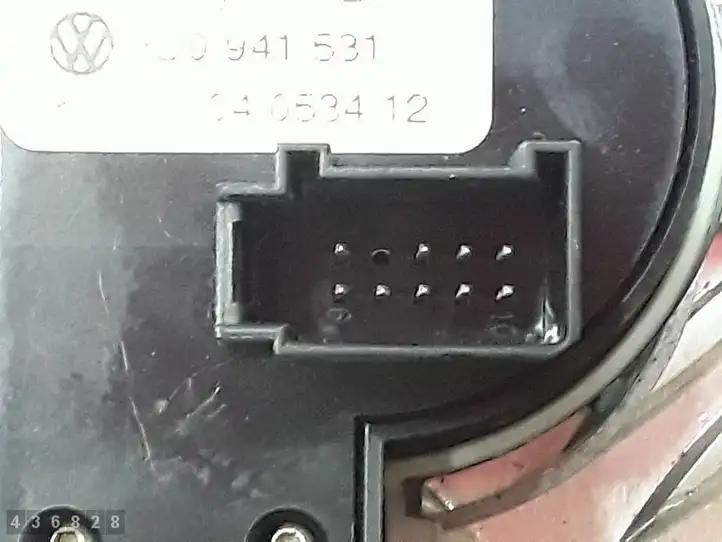 Volkswagen Phaeton (2002 - 2008)  3D0941531 Включатель фонарей