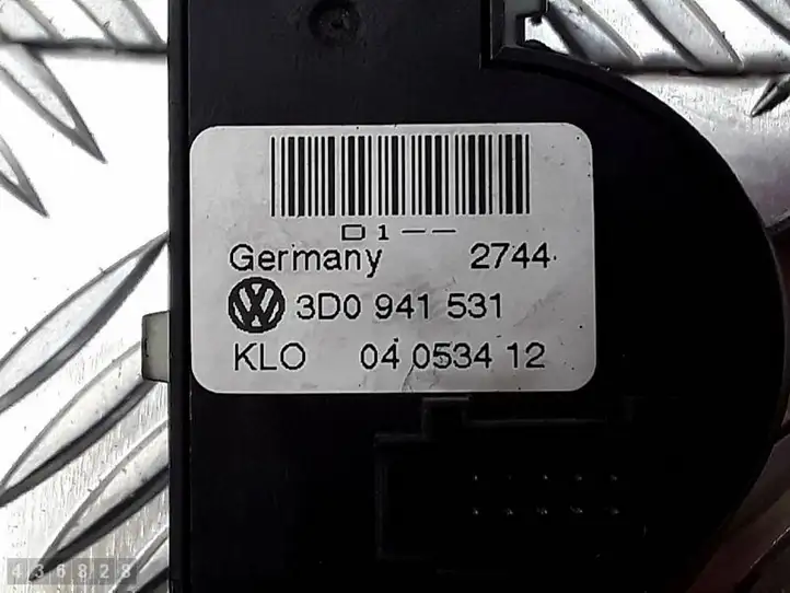 Volkswagen Phaeton (2002 - 2008)  3D0941531 Включатель фонарей