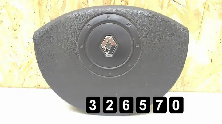 Renault Megane II (2002 - 2005) 8200381851 Подушка безопасности руля — фото 2