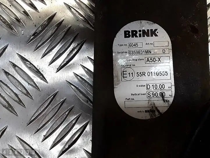 Volvo S60 (2010 - 2013) BRINK6045 Комплект буксировочного крюка — фото 4
