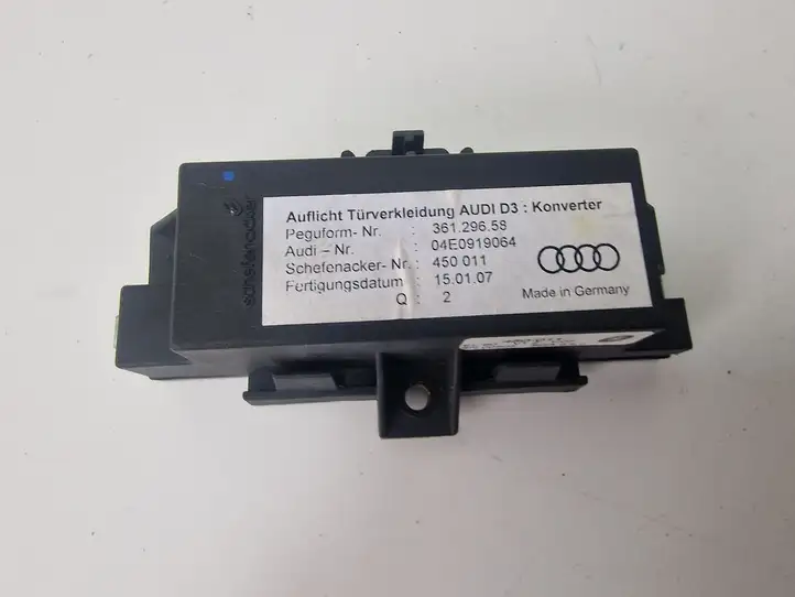 Audi A8 S8 D3 4E (2005 - 2007) 04E0919064 Прочие блоки управления — фото 2