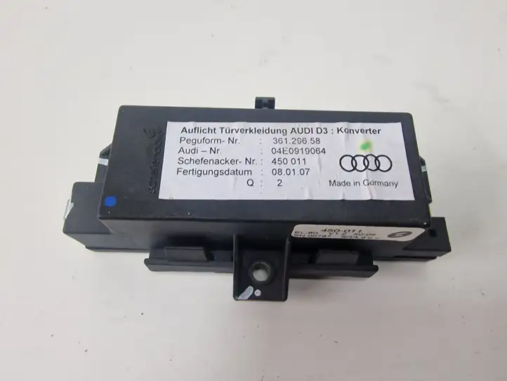 Audi A8 S8 D3 4E (2005 - 2007) 04E0919064 Блок управления дверью — фото 1