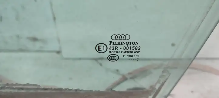 Audi Q7 4L (2005 - 2009) Стекло передней двери — фото 2