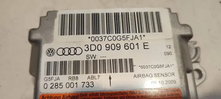 Volkswagen Phaeton (2008 - 2016)  3D0909601E Блок управления надувных подушек