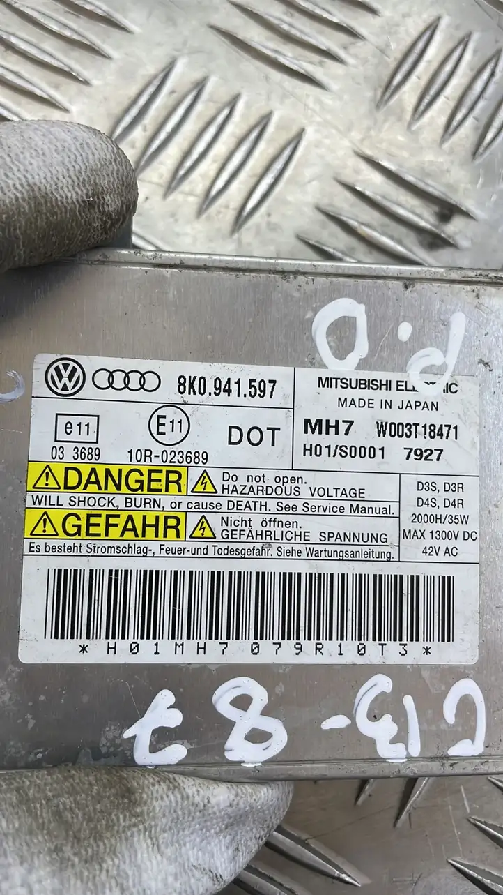 Audi A5 8T 8F (2007 - 2011) 8K0941597 Блок розжига ксенона — фото 2