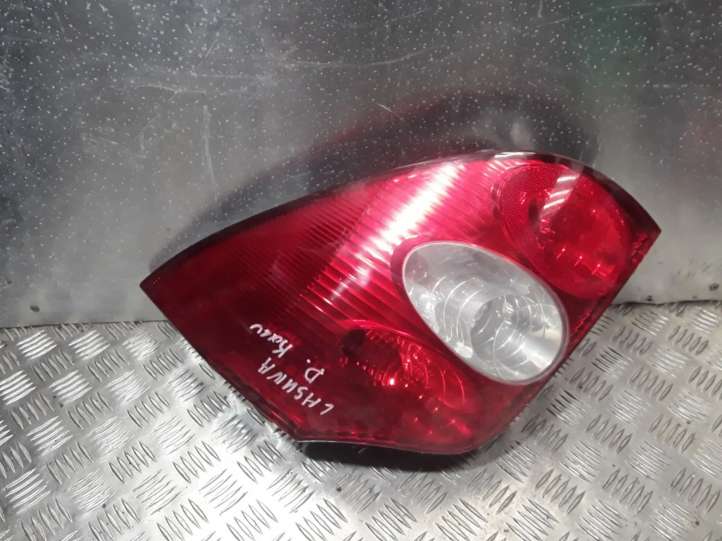 Renault Laguna (2005 - 2007)  8200002472 Задний фонарь в кузове
