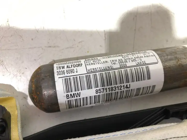 BMW 3 E92 E93 (2005 - 2014)  85711831214J Боковая подушка безопастности( (крыша)