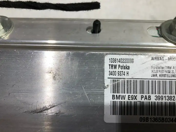 BMW 3 E90 E91 (2005 - 2012)  34009374 Подушка безопастности пассажира