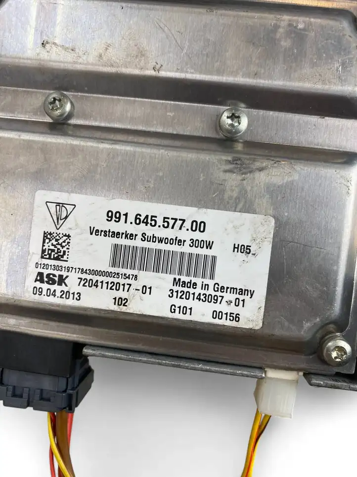 Porsche 911 991 (2011 - 2019) 99164544302 Комплект аудиосистемы — фото 68
