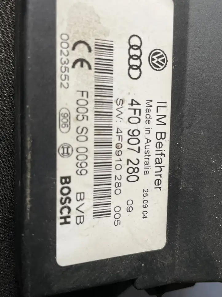 Audi A6 S6 C6 4F (2004 - 2008) 4F0907280 Блок управления аккумулятором — фото 4