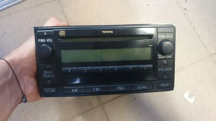 Toyota Corolla Verso AR10 (2004 - 2009) 8612052490 Магнитола / мультимедийная система — фото 2