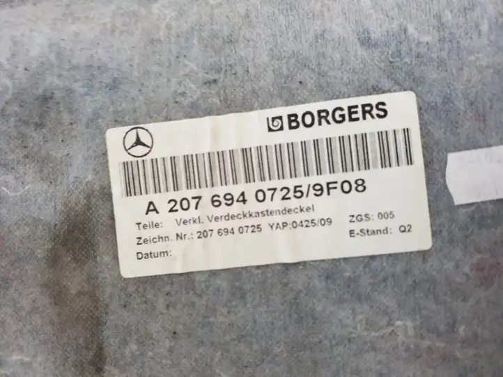 Mercedes-Benz E C207 W207 (2009 - 2017) A2076940725 Обшивка стойки у окна — фото 3