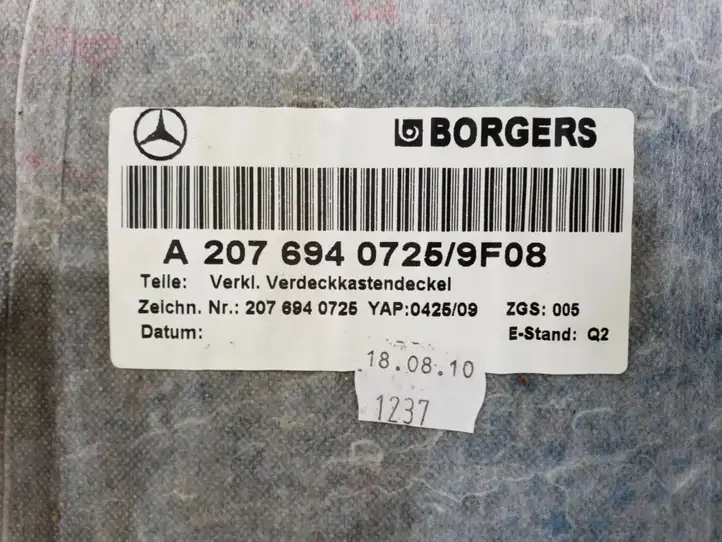 Mercedes-Benz E C207 W207 (2009 - 2017) A2076940725 Обшивка стойки у окна — фото 3