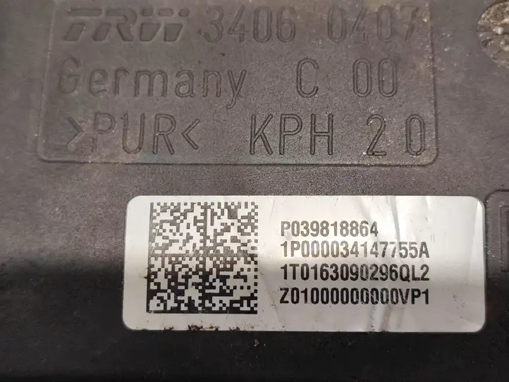 Volvo S60 (2010 - 2013) 34033922D Задний ремень безопасности — фото 2