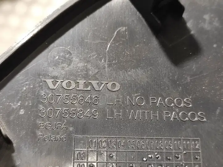Volvo XC60 (2008 - 2013) 30755646 Боковая отделка панели приборов — фото 2