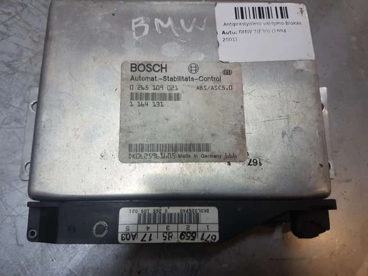 0265109021 BMW 7 E38 ABS valdymo blokas