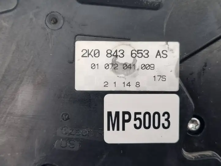 Volkswagen Caddy (2004 - 2010) 2K0843653AS Замок раздвижной двери — фото 5