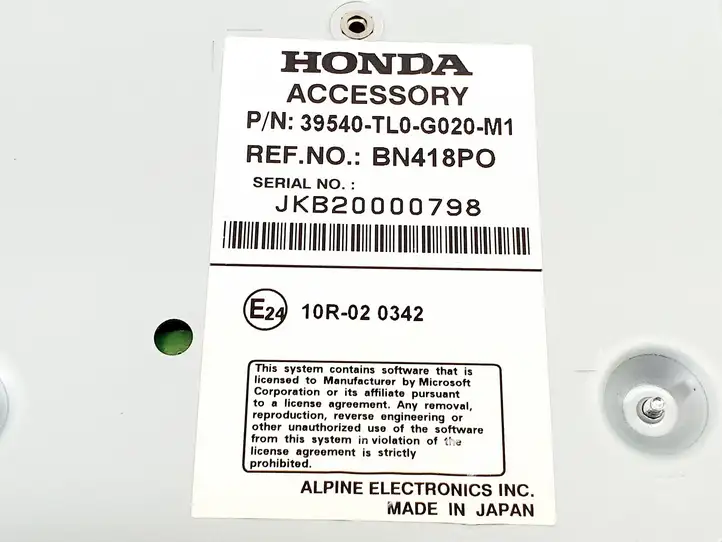 Honda Accord (2008 - 2016) 39540TL0G020M1 CD/DVD чейнджер — фото 5