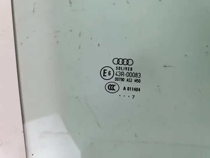 Audi A6 S6 C6 4F (2008 - 2011) Стекло передней двери — фото 5