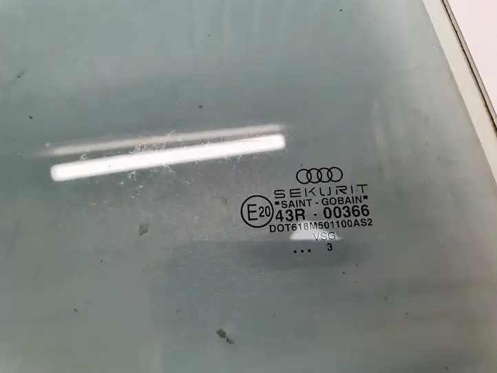 Audi A8 S8 D3 4E (2005 - 2007) Стекло задней двери — фото 4