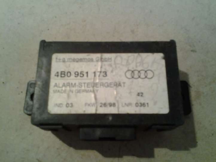 4B0951173 Audi A6 S6 C6 4F Signalizacijos valdymo blokas