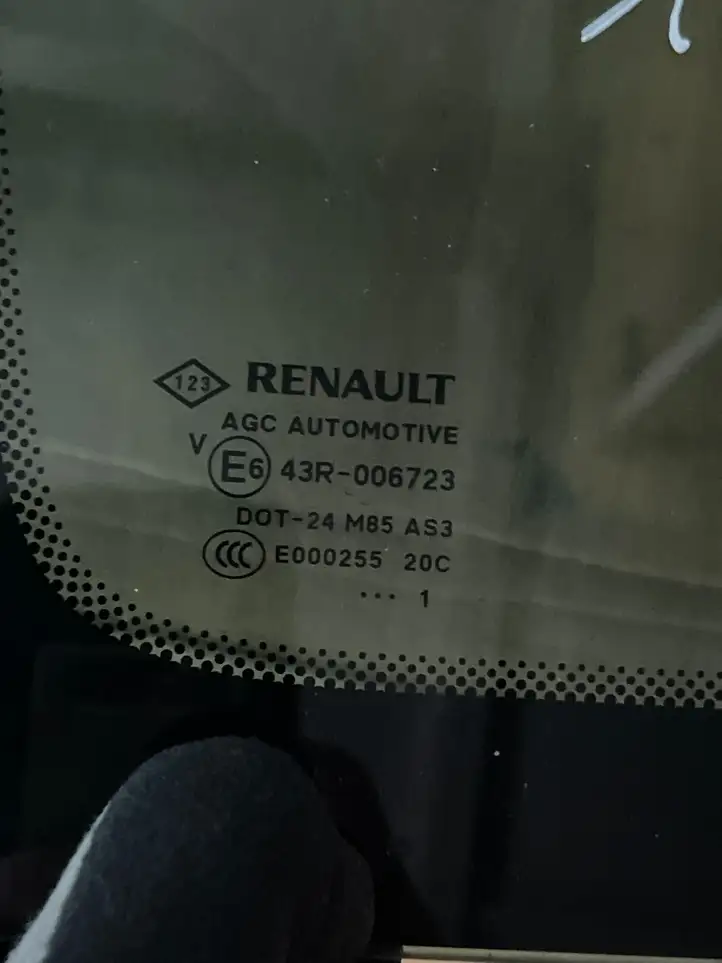 Renault Scenic III - Grand scenic III (2009 - 2016) Заднее боковое стекло — фото 2