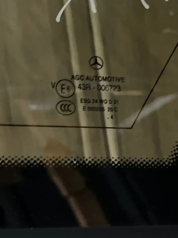 Mercedes-Benz E W211 (2002 - 2009) Заднее боковое стекло — фото 2