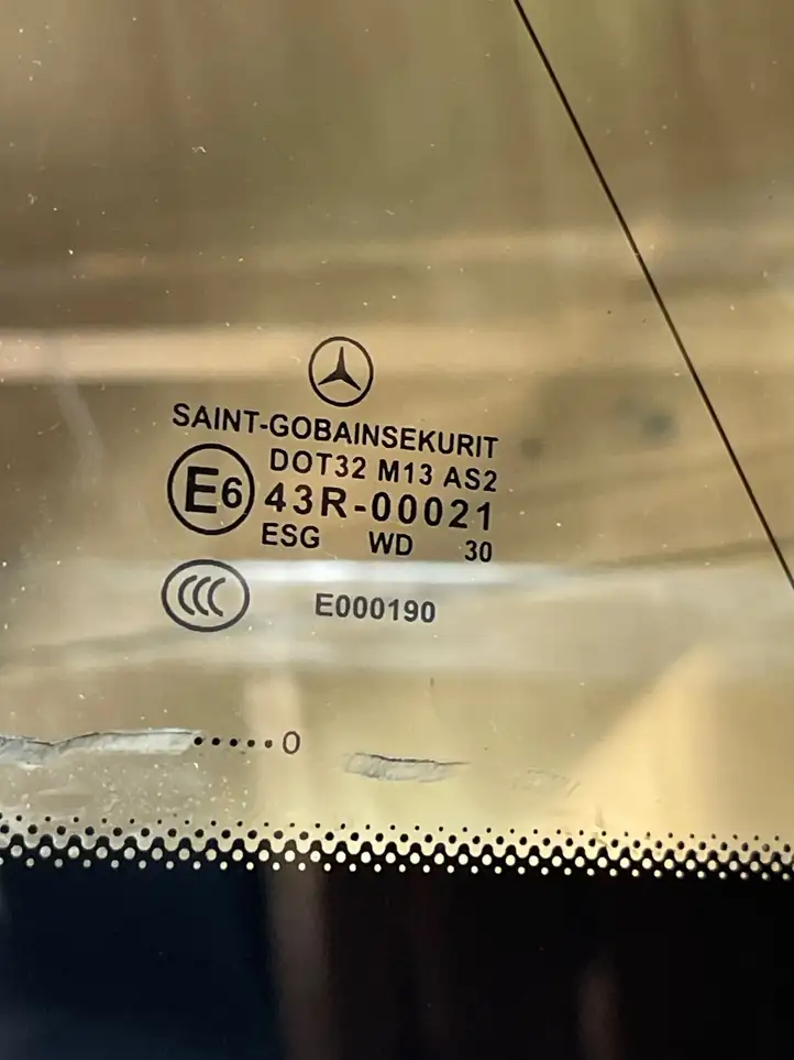 Mercedes-Benz E W212 (2009 - 2016) Заднее боковое стекло — фото 2
