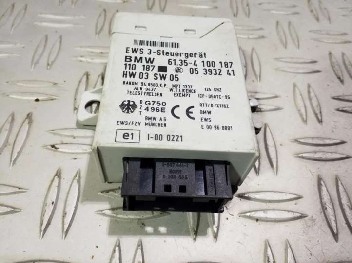 61354100187 BMW 5 E39 Imobilaizerio valdymo blokas