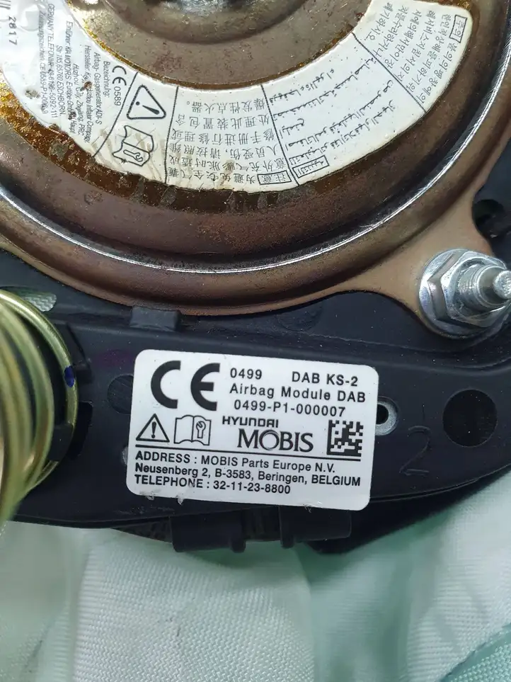 Kia Rio (2015 - 2017) 0499P1000007 Подушка безопасности руля — фото 6