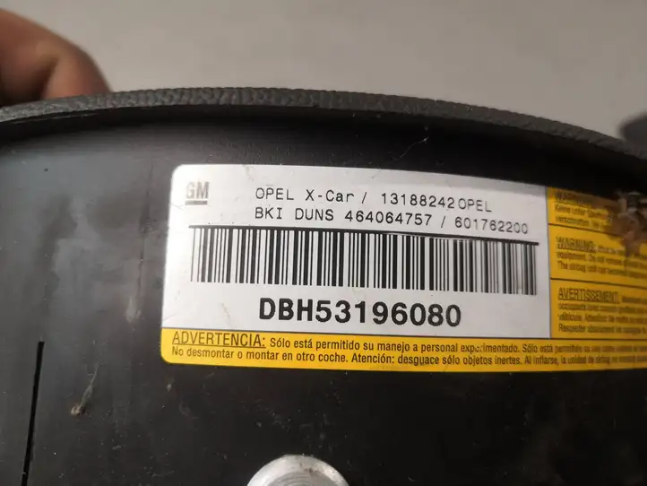 Opel Meriva A (2006 - 2010) 13188242 Подушка безопасности руля — фото 6