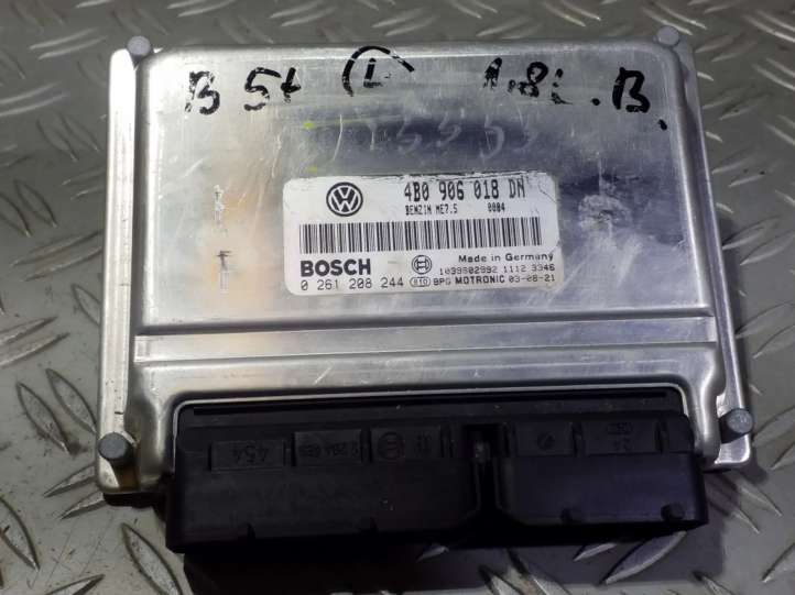 4B0906018DN Volkswagen PASSAT B5.5 Galios (ECU) modulis