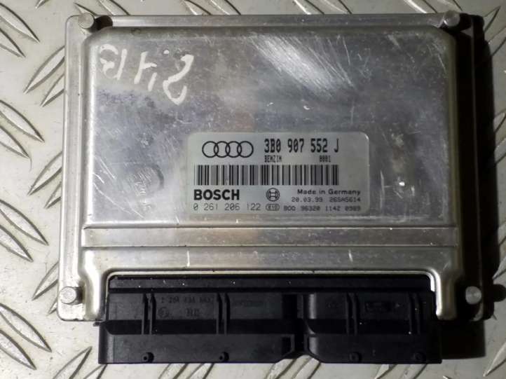 3B0907552J Audi A6 S6 C5 4B Galios (ECU) modulis