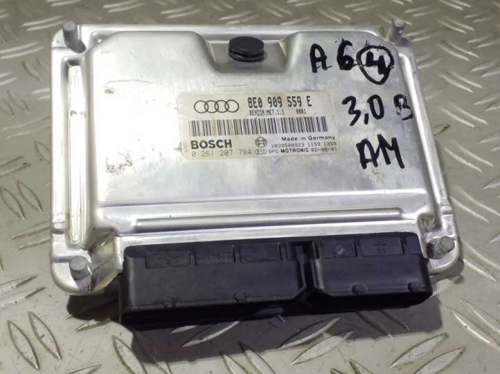 Audi A6 (2001 - 2004)  8E0909559E Блок управления двигателем ECU