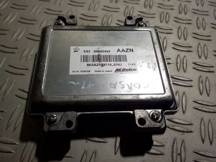 Opel Corsa D (2010 - 2014)  55580499 Блок управления двигателем ECU