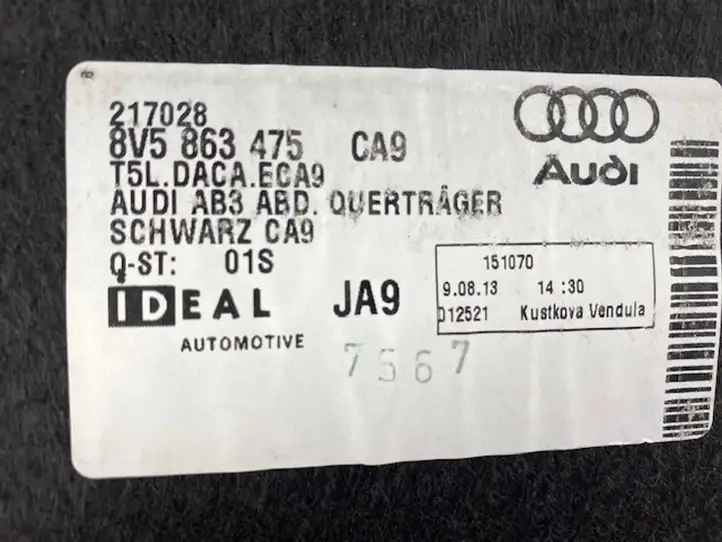 Audi A3/S3 8V (2012 - 2016) 8V5863475CA9 Прочие детали салона — фото 3