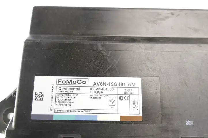 Ford Kuga II (2013 - 2019) AV6N19G481AM Модуль управления кузовом (BCM) — фото 3