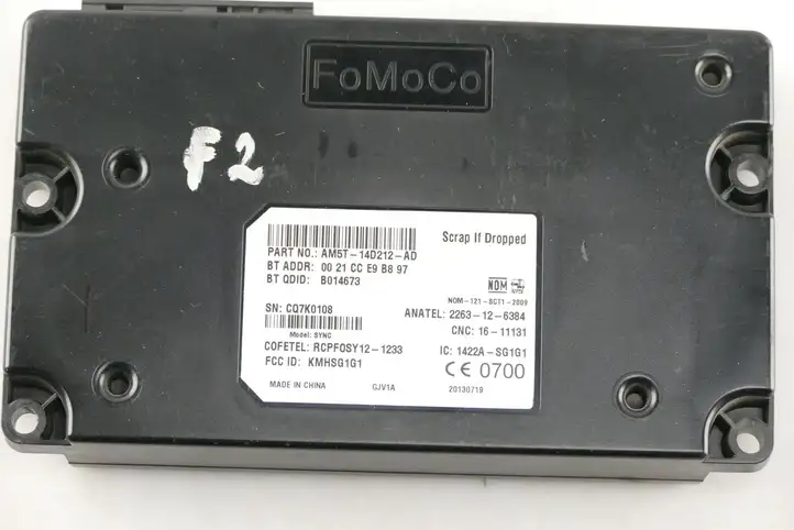 Ford Kuga II (2013 - 2019) AM5T14D212AD Bluetooth модуль — фото 2