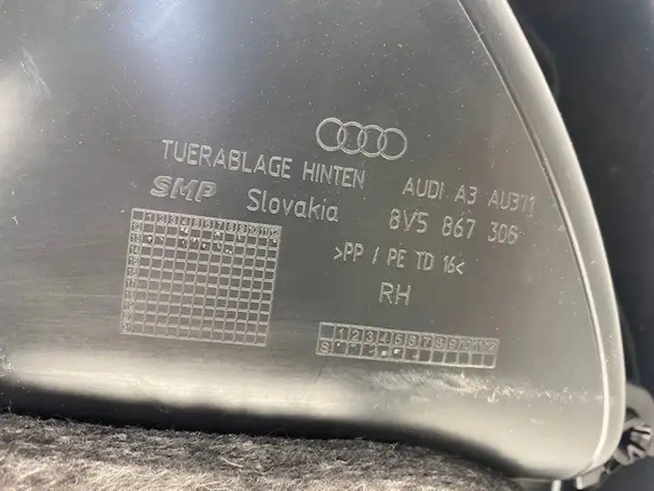 Audi A3/S3 8V (2012 - 2016) 8V5867306 Накладка кнопки стеклоподъемника — фото 5