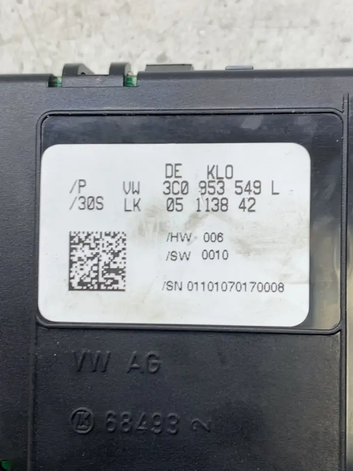 Volkswagen PASSAT B6 (2005 - 2010) 3C0953549L Датчик угла поворота руля — фото 3