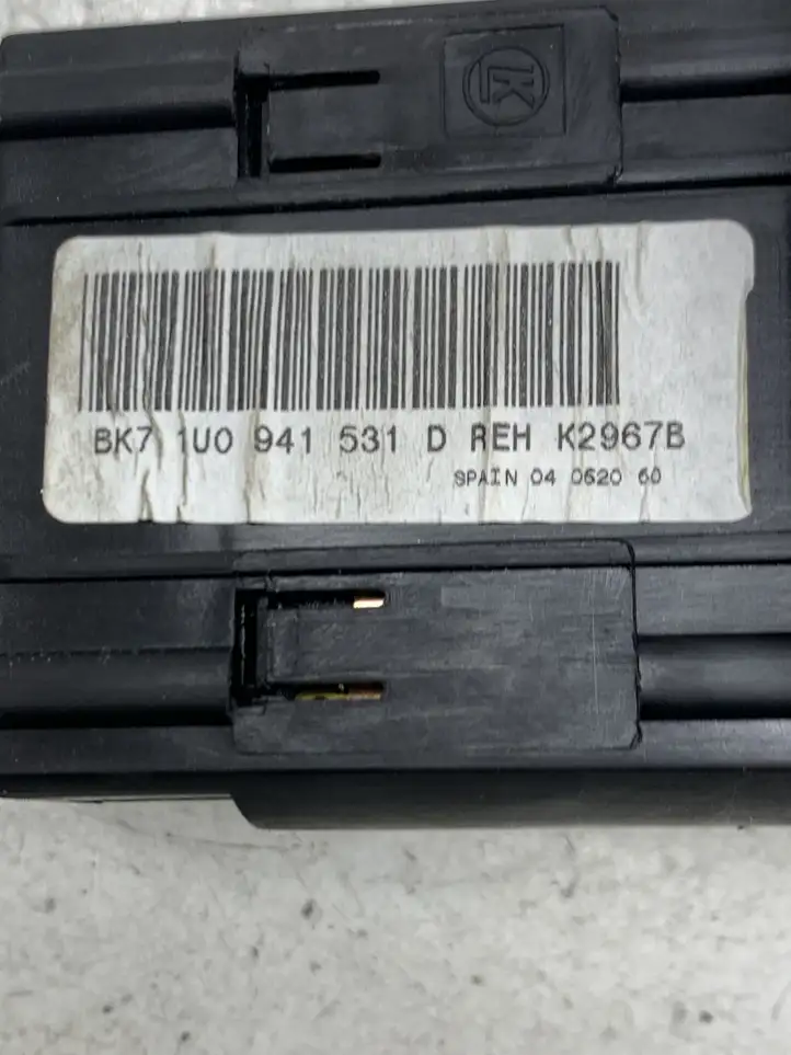 Skoda Roomster (5J) (2006 - 2010) 1U0941531D Включатель фонарей — фото 3