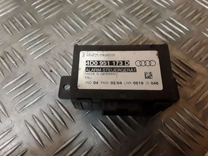 4D0951173D Audi A6 S6 C5 4B Signalizacijos valdymo blokas